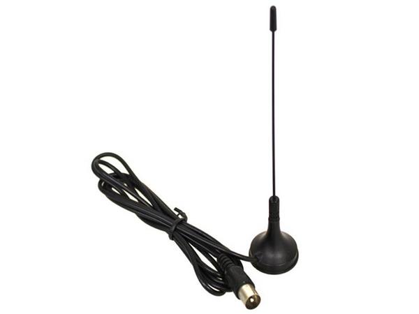 DVB-T2 Antenni, erittäin pieni, 15cm, musta DVB-T2 Antenni, erittäin pieni, 15cm, musta